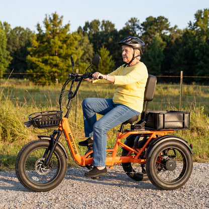 Meet One Breeze Pro 2.0 Full Suspension Fat Tire Electric Trike