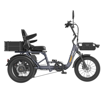 Meet One Breeze Pro 2.0 Full Suspension Fat Tire Electric Trike