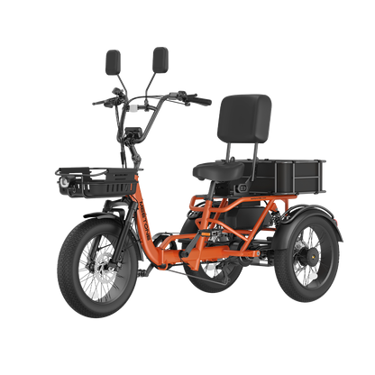 Meet One Breeze Pro 2.0 Full Suspension Fat Tire Electric Trike