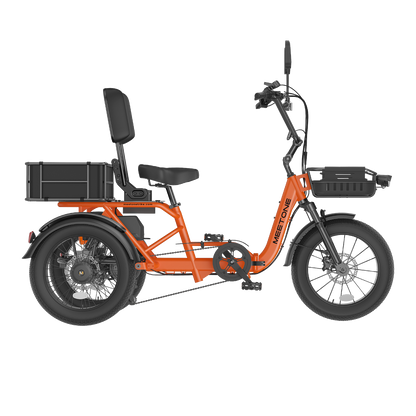 Meet One Breeze Pro 2.0 Full Suspension Fat Tire Electric Trike