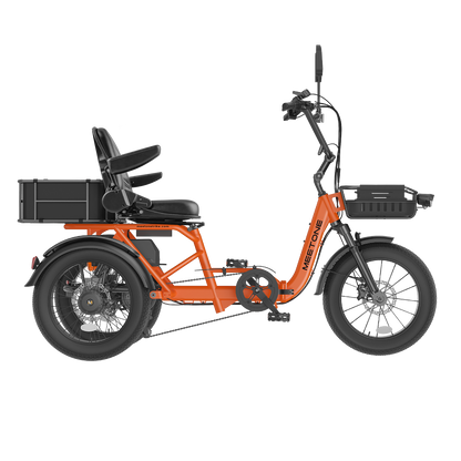 Meet One Breeze Pro 2.0 Full Suspension Fat Tire Electric Trike