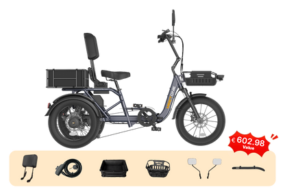 Meet One Breeze 2.0 Folding Electric Trike