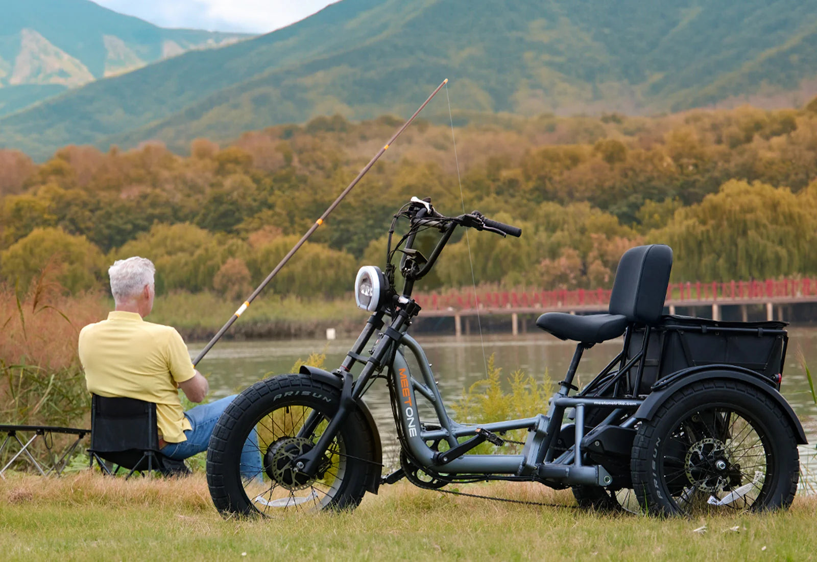 Meet One Tour Dual Motor Dual Battery Electric Trike